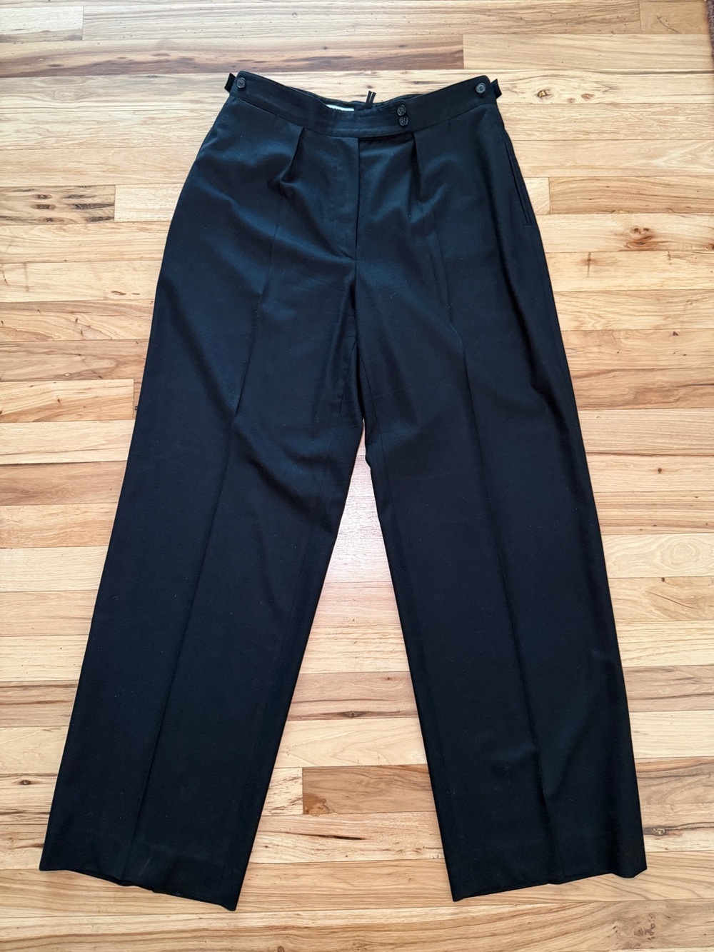 Jil Sander Pleated Virgin Wool Trousers - FR 42